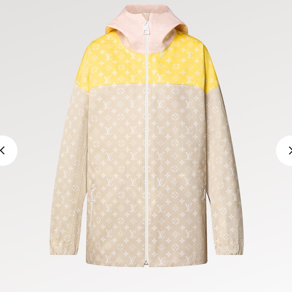 Louis Vuitton Monogram Color-Block Parka sz 36 BNWT AUTHENTIC